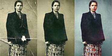 реалист: Профессиональная реставрация и колоризация старых фотографий - — 10