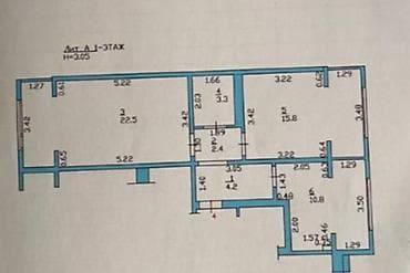 славянская: 2 комнаты, 59 м², Элитка, 1 этаж — 2