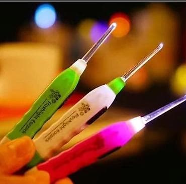 ушная палочка: Ухочистка с подсветкой👍🏻👂🏼 ✅Очень удобно чистить ушки и носики деткам — 1