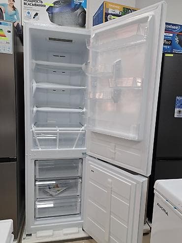 Техника жана электроника: Муздаткыч Midea, Жаңы, Эки камералуу, No frost, 60 * 190 * 55 — 4
