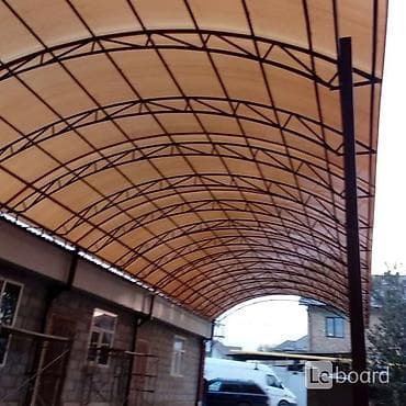 Жабуулар, бөлгүчтөр: Чатыр, Аркалуу, Металл, Поликарбонат — 5