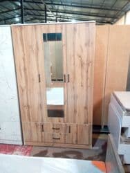 Шкафы для одежды: Шкаф для одежды, Новый, Прямой, ЛДСП — 3