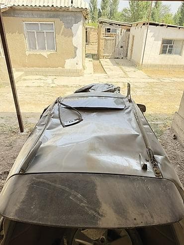 зеркало rx330: Lexus RX (330), кроссовер, левый руль. Голубой цвет кузова — 1