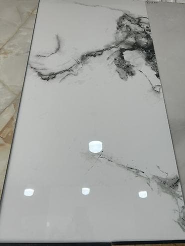 Назначение: Для стен, цвет - Белый, Глянцевое покрытие, 60x120 см