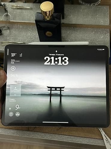 Планшет, Apple, память 256 ГБ, 12" - 13", Wi-Fi, Б/у, Классический цвет - Серый