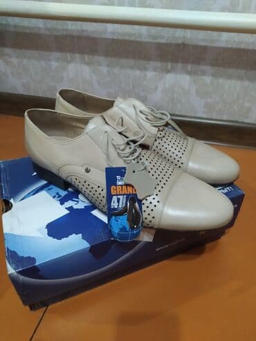 Мужские туфли, 45, Б/у, Самовывоз at lalafo.kg Мужские туфли, 45, Б/у, Самовывоз