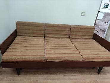 дарам диван: Прямой диван, Б/у — 1