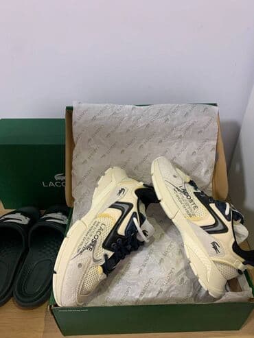 active: Кроссовки, 40, Lacoste, Новый, цвет - Бежевый, Самовывоз — 4