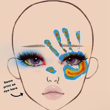 Инструменты: Креативные face chart-эскизы для визажистов и художников по гриму - — 3