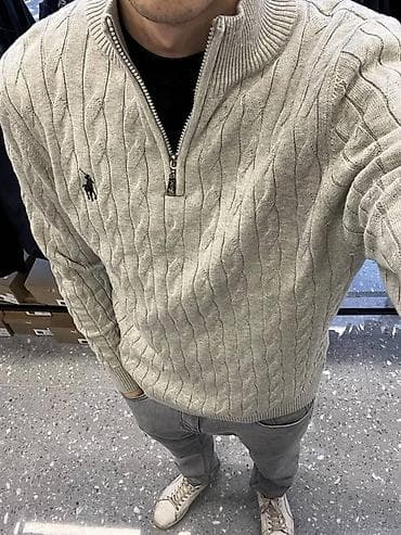 Свитера: Мужской свитер, XL, 2XL, M, Polo Ralph Lauren, Новый, цвет - Серый — 2