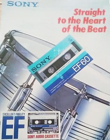 микрафон караоке: Аудиокассеты Sony EF — компакт‑кассеты Type I (Normal) для записи и — 1