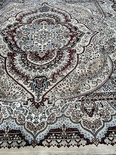 белый коврик: Ковер Б/у, 400 * 400, Шерсть, Турция, Безналичная/наличная оплата — 7