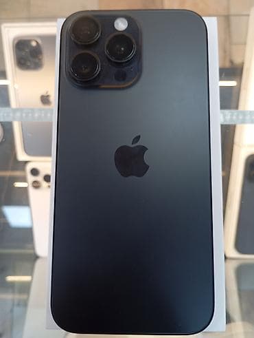 IPhone 16 Pro Max, Б/у, 256 ГБ, Черный, Коробка, 90 %