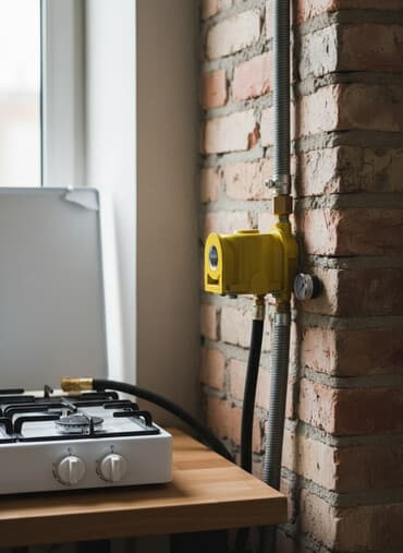 Желтый газовый регулятор Евро Газ, предназначенный для регулировки at lalafo.kg Желтый газовый регулятор Евро Газ, предназначенный для регулировки