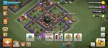 Видеоигры: "clash of clans акаунту сатылат 
баасы :800сом — 1