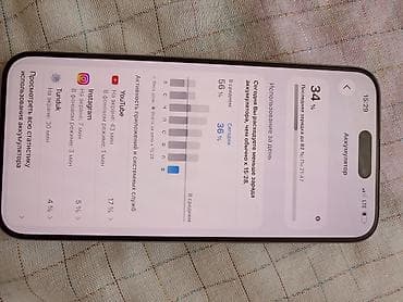 фото видео: IPhone 15 Pro, Б/у, Natural Titanium, Защитное стекло, 82 % — 3