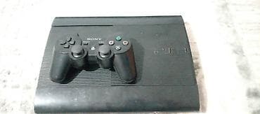 Игровая прошитая приставка Sony PlayStation 3 (PS3) Super Slim с at lalafo.kg Игровая прошитая приставка Sony PlayStation 3 (PS3) Super Slim с