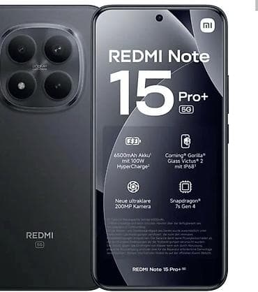 vivo s30 pro mini: Redmi, Redmi Note 15 Pro Plus, Новый, 256 ГБ, цвет - Черный, 2 SIM — 2