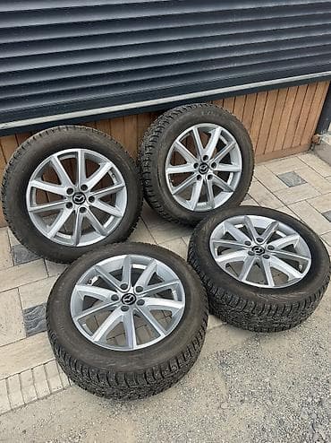 мазда 6 диска: Колеса в сборе 225 / 55 / R 17, Всесезонная, Б/у, Комплект, Легковые, Литые, отверстий - 5 — 2
