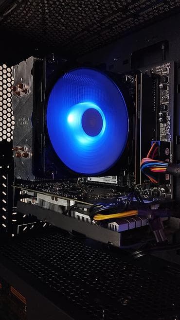 graphics card: Компьютер, ядер - 6, ОЗУ 16 ГБ, Для работы, учебы, Б/у, AMD Ryzen 5, AMD Radeon RX 580, HDD + SSD — 2