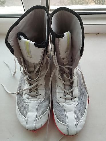 бутсы nike mercurial: Высокие боксерские ботинки Nike (модель с удлинённым голенищем). - — 3