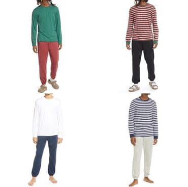 Свитера: BP. Мужская пижама из смесового хлопка.Свернитесь калачиком с чашкой — 1