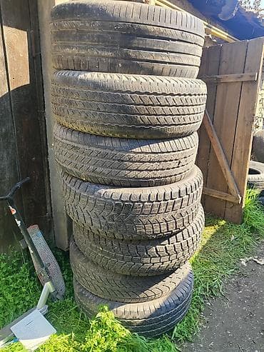 Продаю б/у резины разных типоразмеров (остатки),все резины по 1 шт — 3