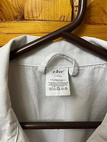 рейлы для одежды: Белый рабочий халат ZOLLNER - Бренд: ZOLLNER (этикетка на изделии) - — 2