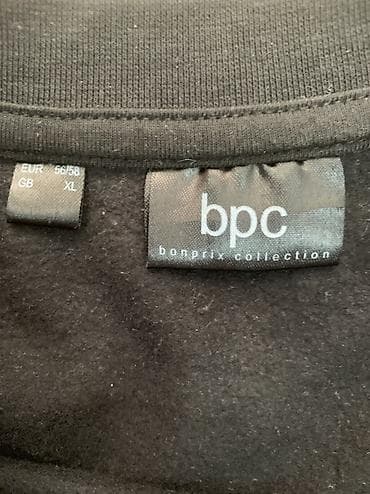 tech flis: Мужская толстовка, XL, Bonprix, Б/у, цвет - Черный — 3