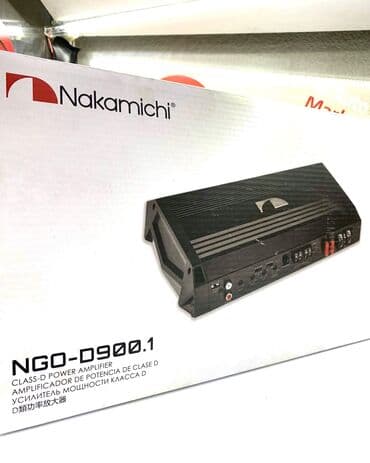 моноблое: Мощный моноблок Nakamichi NGO 900.1 - это цифровой 1-канальный — 6
