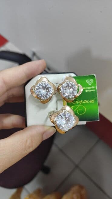 свадебные наборы ручной: Набор украшений, Проба 925, Женские, Новый — 22