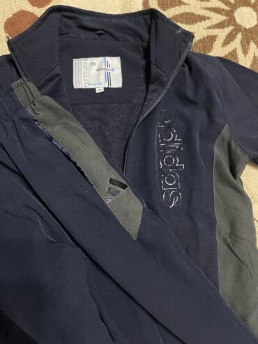 спортивное оборудование: Адидас спортивный костюм на мальчика 6-7 лет В темно синем цвете — 3