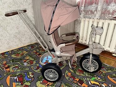 rolls roys: Детский трёхколёсный велосипед-каталка AMICO с родительской ручкой и — 2