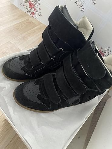 Атайын кийим: Батинкелер, 37, Isabel Marant, Колдонулган, түсү - Кара, Өзү алып кетүү — 5