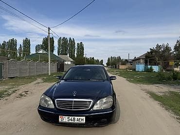 Mercedes-Benz S-Class: 1998 г., 5 л, Автомат, Бензин, Седан