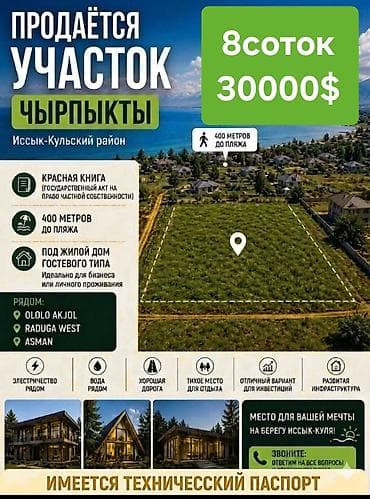 маловодное кыргызстан: 8 соток, Для бизнеса, Красная книга — 1