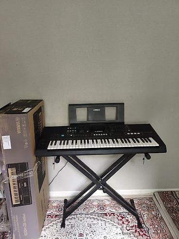 Синтезаторы: Синтезатор Yamaha PSR ‑ E483 + X - стойка Состояние - идеальное 860 — 1
