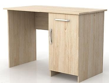 study lamp: Компьютерный стол, Б/у, С полками — 1