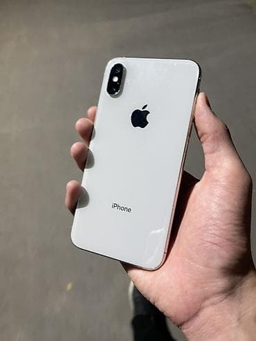 google fold: IPhone Xs, Б/у, 64 ГБ, Серебристый, Чехол, 75 % — 3