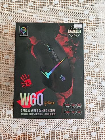 макр: 🔥 Bloody W60 Pro — почти новая игровая мышь 🔥 Продаю игровую мышь — 1