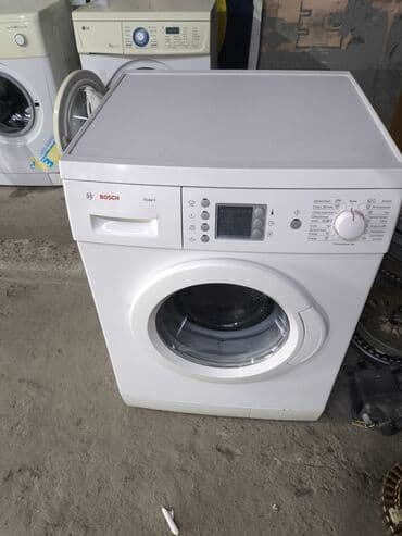 портативная стиральная машинка: Стиральная машина Bosch, Б/у, Автомат, До 7 кг, Компактная — 3