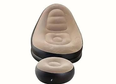 Надувные кресла: Надувное кресло, Новый, Бесплатная доставка, цвет - Бежевый — 2