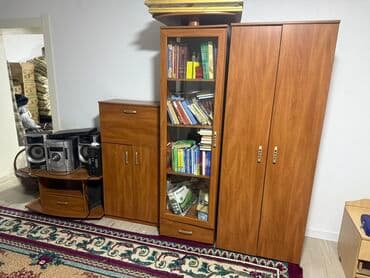 стеллажи для магазина бишкек: Модульная стенка высота 190см
 8000 сом — 2