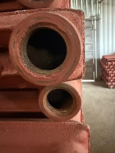 чугунный батарея: Секционные чугунные радиаторы отопления (батареи) - Материал: серый — 3