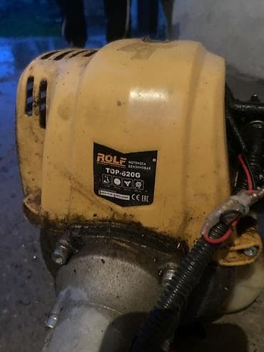 насос мотопомпа: Триммер, мотокоса, Б/у, Бензиновый, Rolf, 2-х тактный двигатель — 2