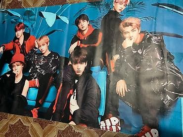 чон: БТС группа певцы Чонгук Техен Плакаты на стену группа БТС Размеры — 3