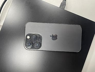 imac 2019: IPhone 14 Pro, Б/у, 256 ГБ, Черный, Кабель, 80 % — 3