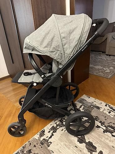 Коляски: Коляска, Cybex, цвет - Серебристый, Б/у, Самовывоз — 1