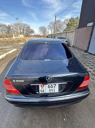 машина сатып алу: Mercedes-Benz S-Class: 2005 г., 5 л, Бензин, Седан — 3
