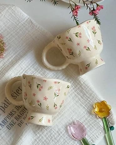 Чайники: Чашки 400мл-200сом (идут с красивой подарочной коробкой) Кофейные — 6